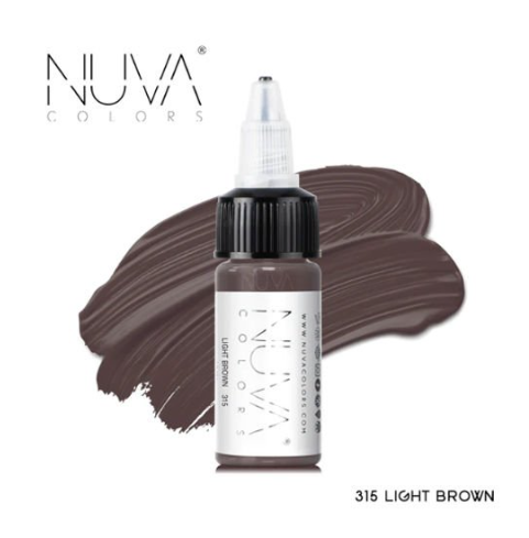 Nuva Colors Light Brown Saç Simülasyon Boyası 15 Ml