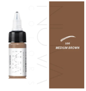 Nuva Colors Medium Brown Kaş Boyası 15 Ml