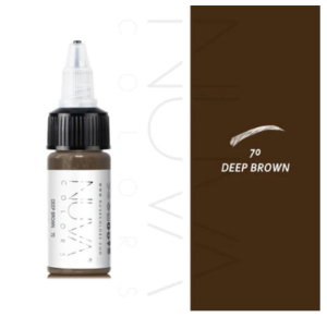 Nuva Colors Deep Brown Kaş Boyası 15 Ml