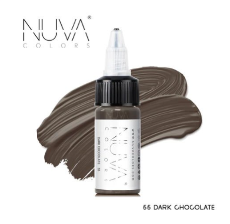 Nuva Colors Dark Chocolate Kaş Boyası 15 Ml