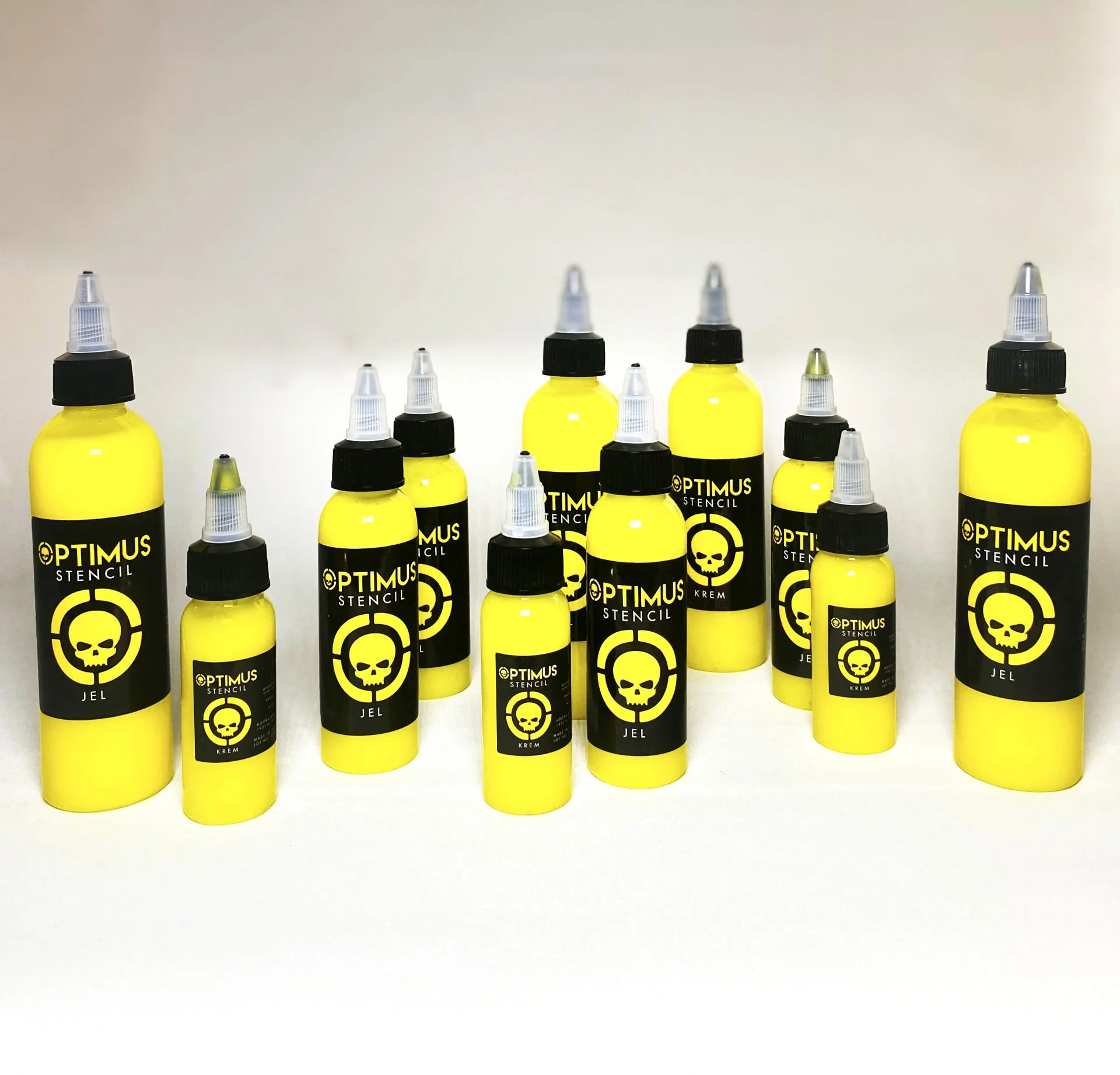 Optimus Stencil Transfer Sıvısı Sarı (2 Oz (60 Ml))