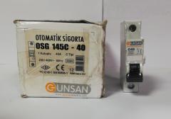 Günsan (OSG 145C-40) 40 Amper Otomatik Sigorta