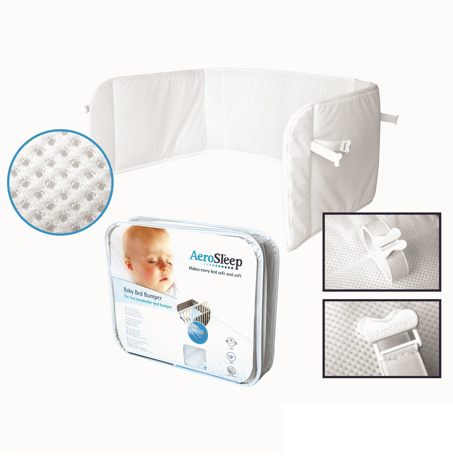 Aerosleep Baby Bed Bumper-Bebek Yatağı Bariyer Koruma
