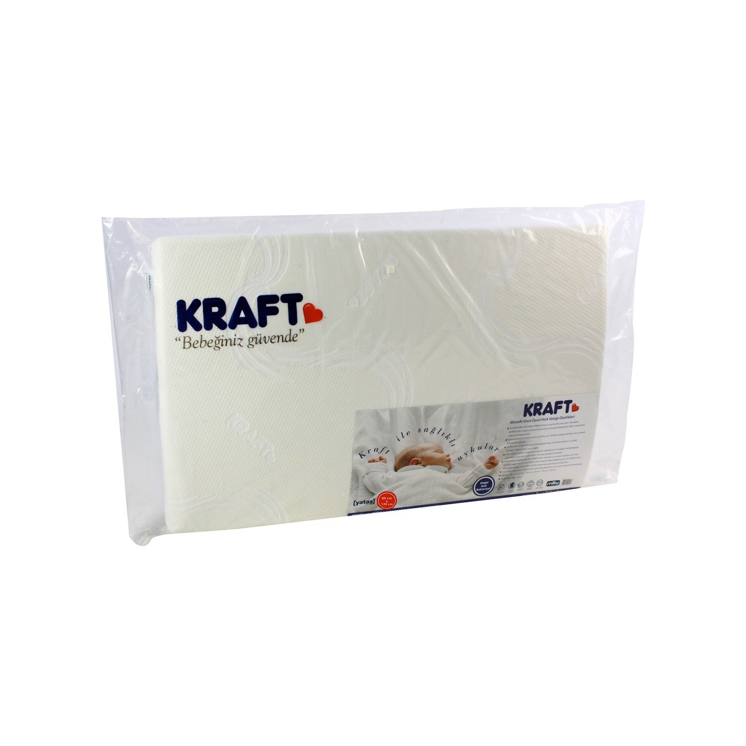 Kraft Yataş Visco 60x120cm Oyun Parkı Yatağı