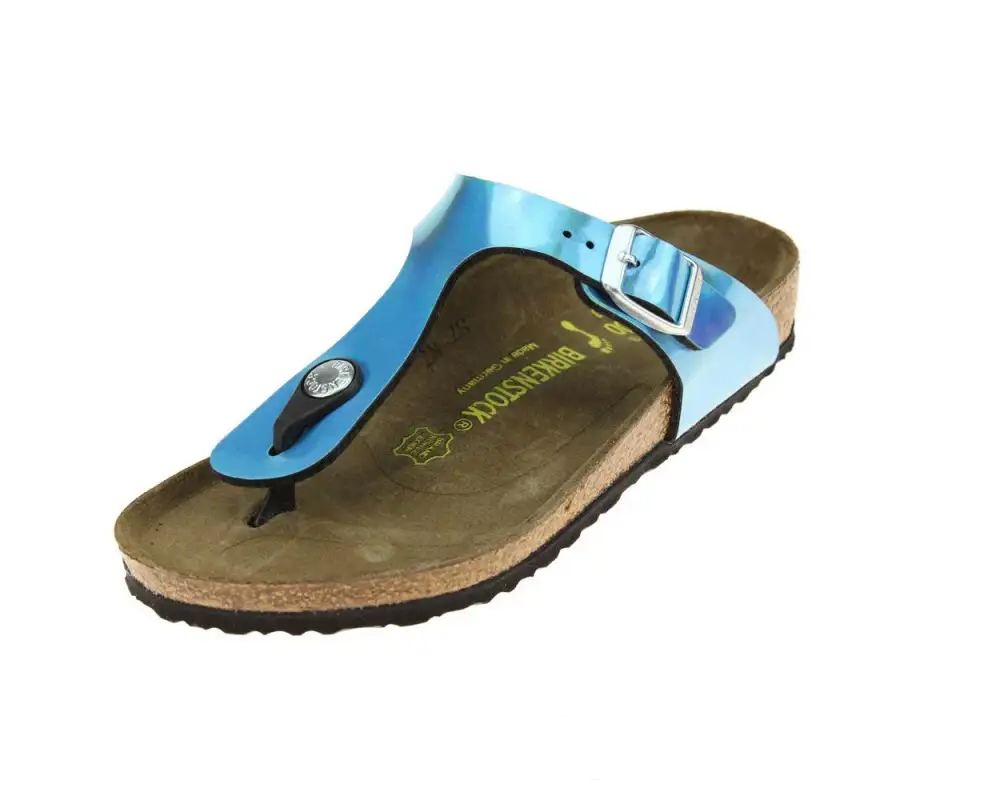 Birkenstock Gizeh Kids Mirror Blue Kız Çocuk Terlik