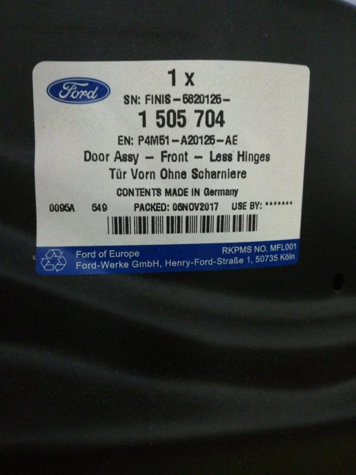 Ford Focus 08- P8m51 A20125 AeN Ön Sol Komple Kapı