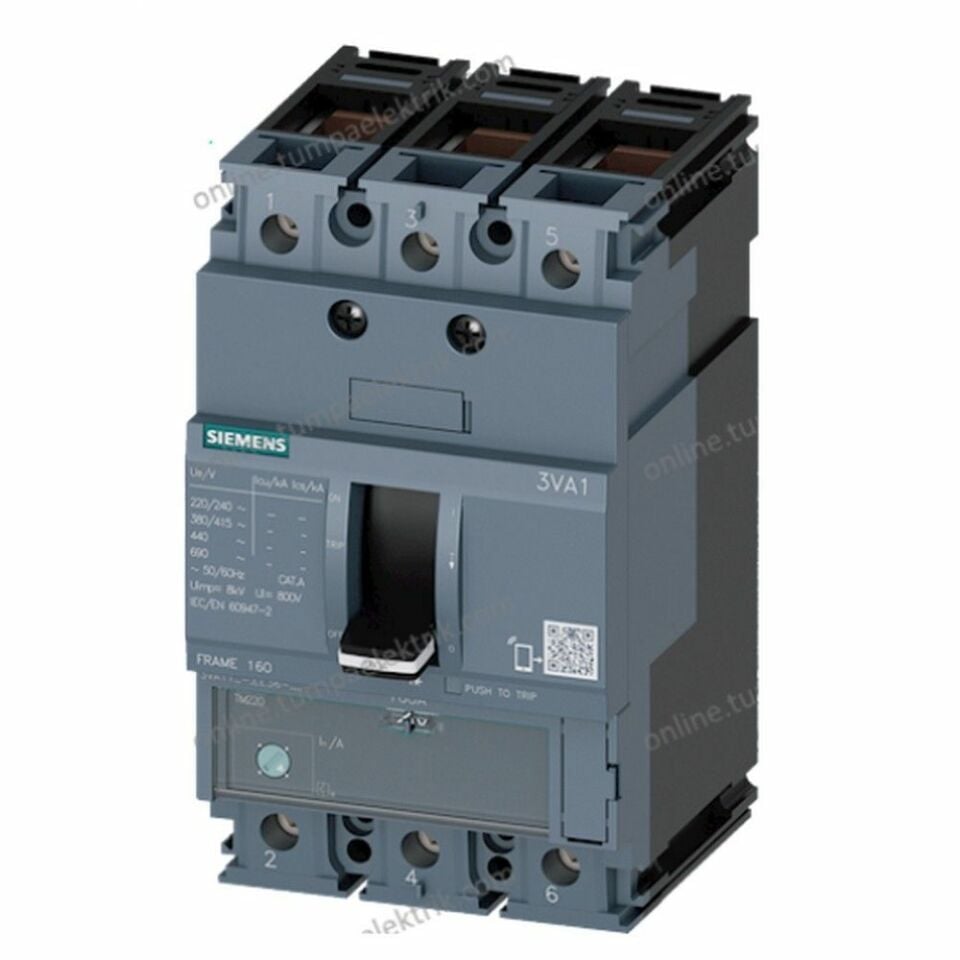 Siemens 3VA1112-4EE36-0AA0 125A Kompakt Güç Şalter