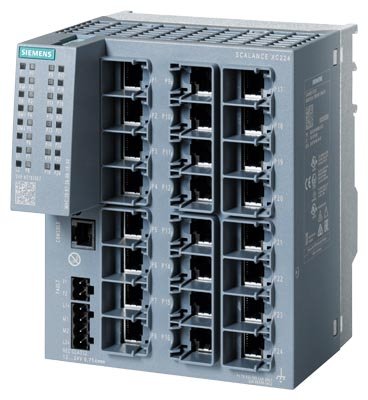 Siemens SIMATIC 6GK52240BA002AC2 SCALANCE XC224 Yönetilebilir Katmanlı Ethernet Anahtarı