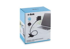 S-link SL-06T Universal Ayarlanabilir Masa Üstü Beyaz Telefon Tutucu