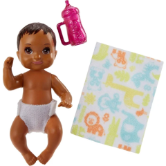 Barbie FHY76-FHY79 Bebek Bakıcısı Serisi Minik Bebekler