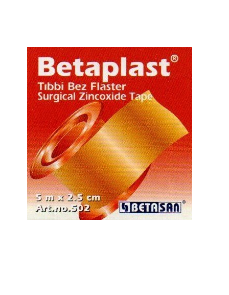 Betasan 5Mx2,50cm Betaplast Tıbbi Bez Flaster