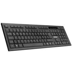 Everest KM-6121 SİYAH / Kablosuz Q Slim Klavye + Mouse Set