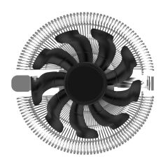 CPU FAN / IZOLY CL100COOLER UNIVERSAL LED (775-115X-AMD)PİN İŞLEMCİ FANI