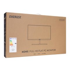 21.5'' Monitör / Everest M240 75HZ 5MS (HDMI+VGA) FHD LED