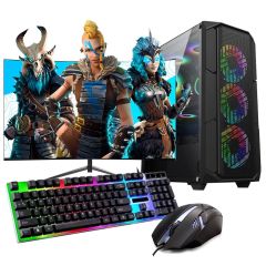 I5 10400 16GB 240SSD 1TB HDD 4GB GTX1650 24'' Monitörlü (Gaming SET)