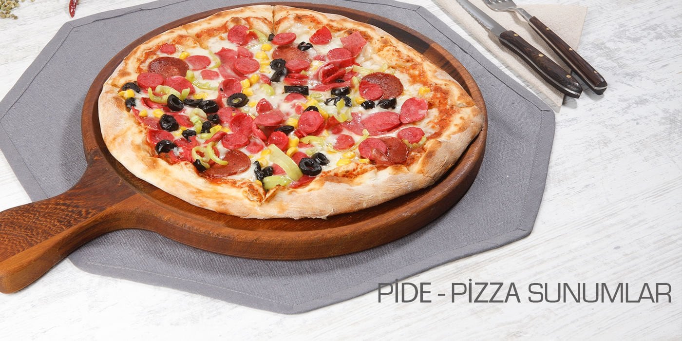 Pide - Pizza Sunumlar