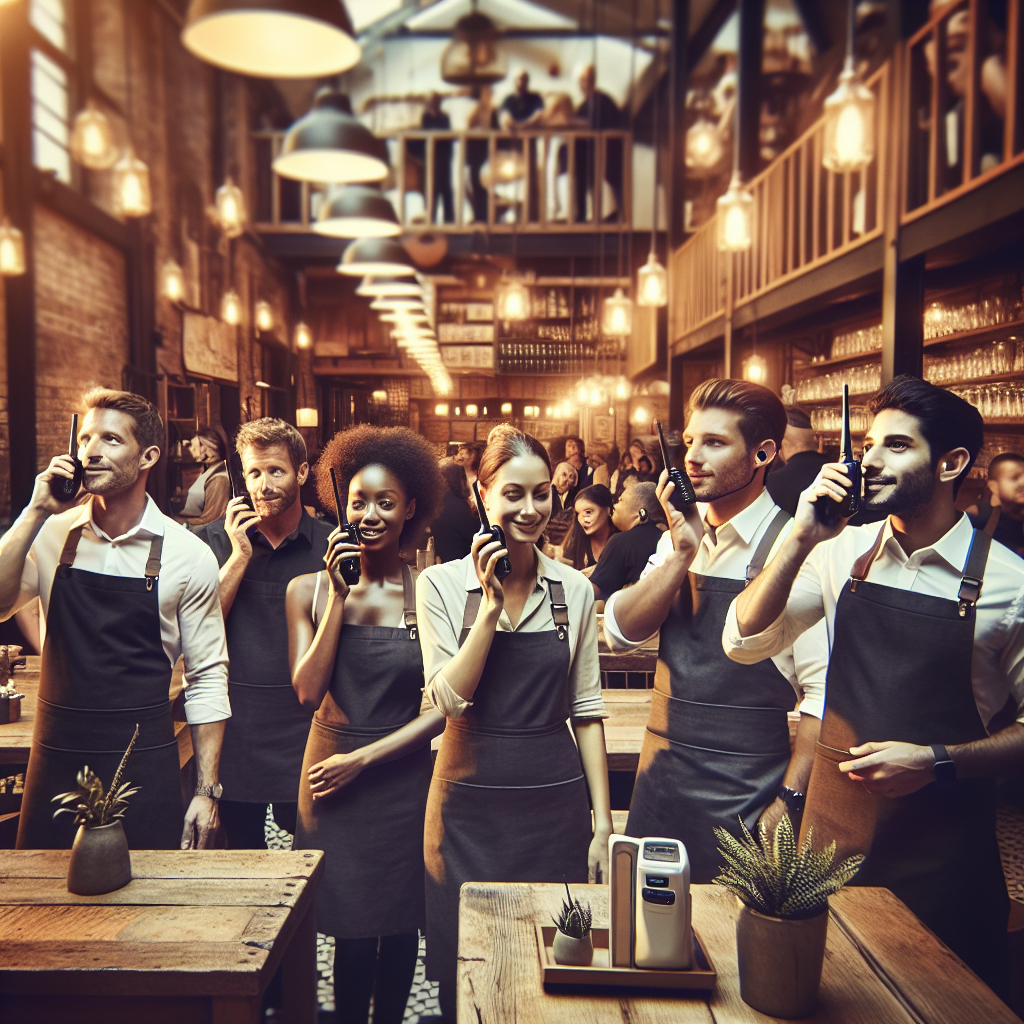 Cafe ve Restaurantlar için Telsiz Çözümleri