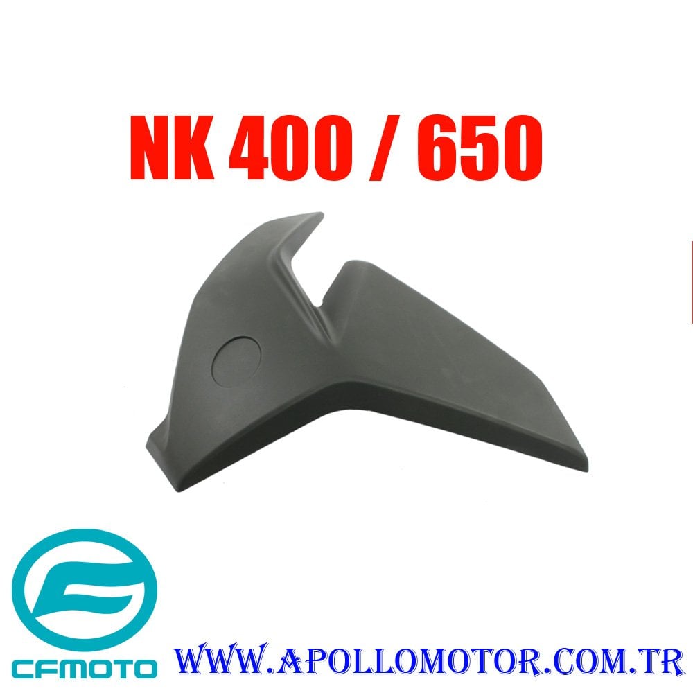 BENZIN DEPOSU SOL PLASTIK KAPAK (SIYAH) CF MOTO NK 400 / 650 ORJ.