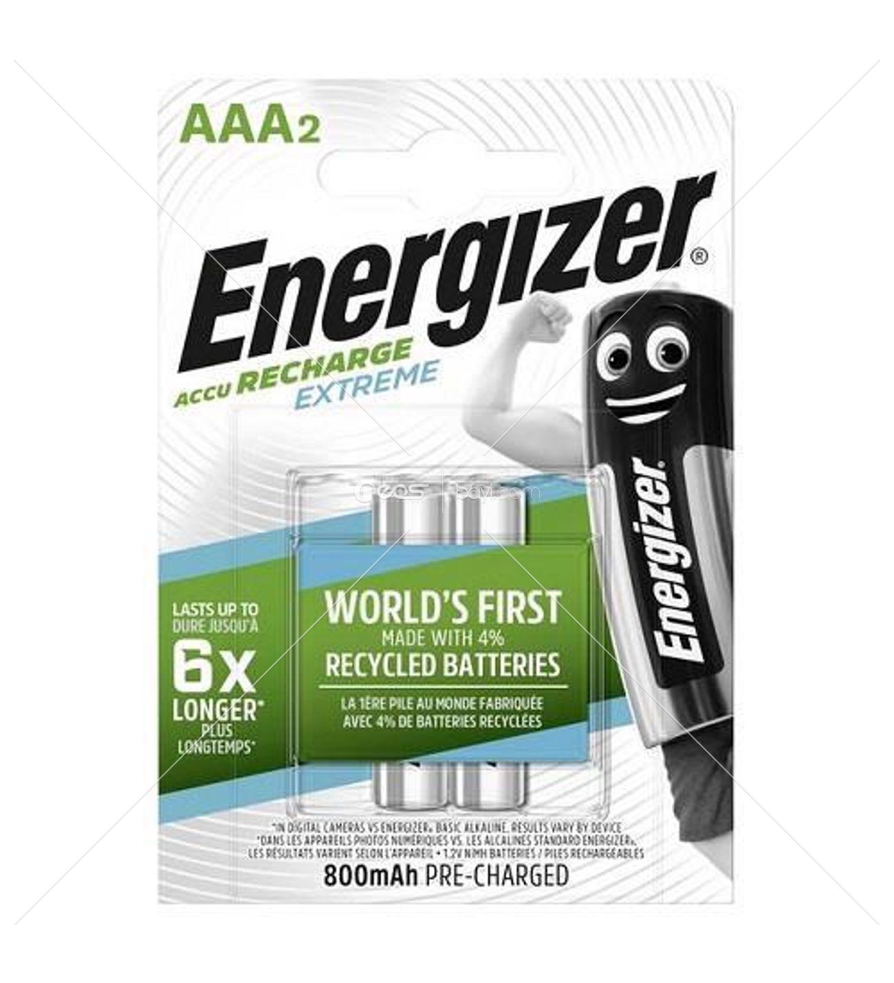 Energizer Extreme AAA 800mAh Şarj Edilebilir Kalem Pil 1PCS