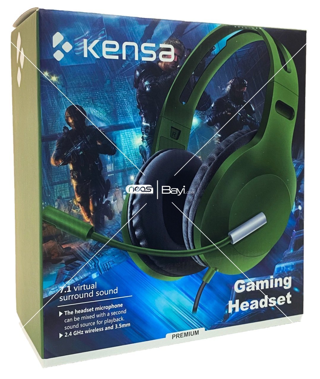 KO-130 Kensa Gaming Headphone GREEN
