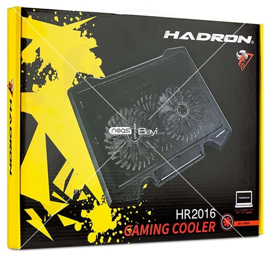 HADRON HR2016 NOTEBOOK SOĞUTUCU LEDLİ ÇİFT FANLI