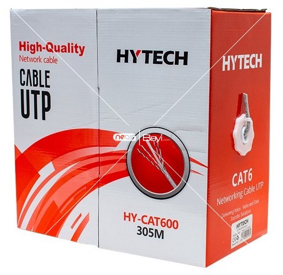 Hytech HY-CAT600 305m Gri Utp CAT6 Kablo