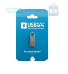 Powerway 8GB USB 2.0 Flash Bellek