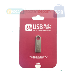 Powerway 64GB USB 2.0 Flash Bellek