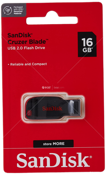 SanDisk Cruzer Blade 16GB Usb Bellek
