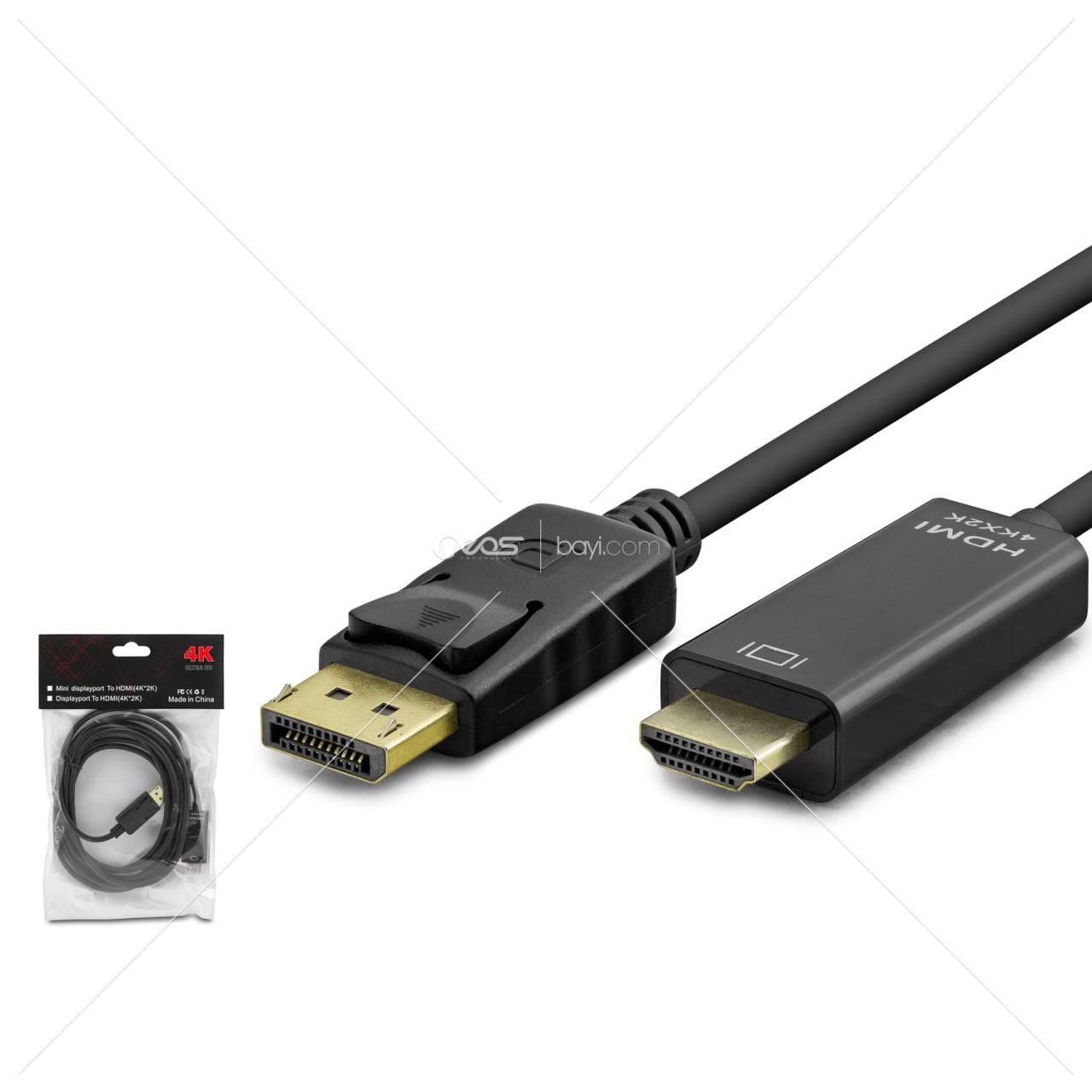 HADRON HDX7797 KABLO DISPLAY TO HDMI 3M 4K