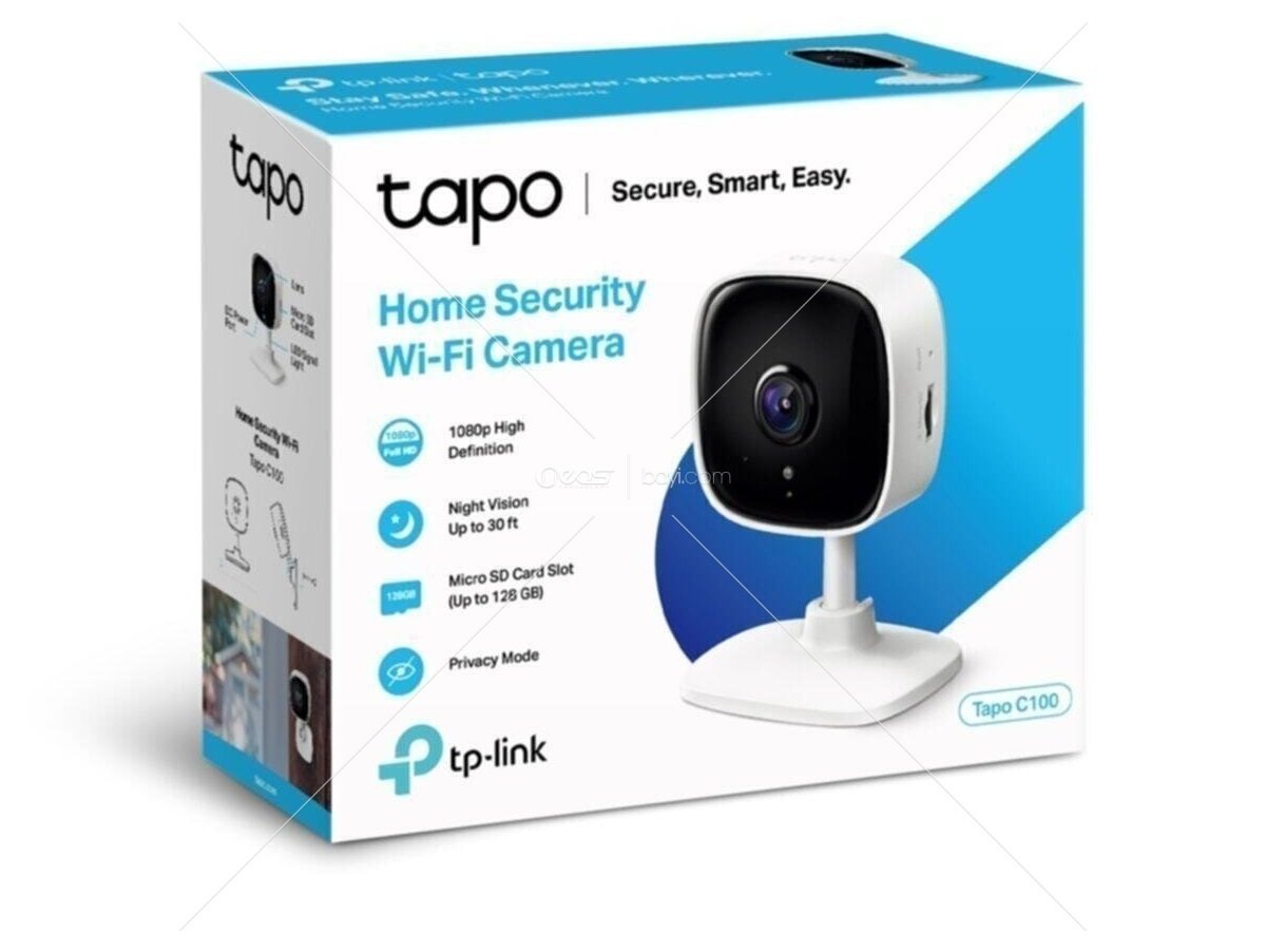 Tp-Link Tapo C100 Ev Güvenliği Full Hd 1080p