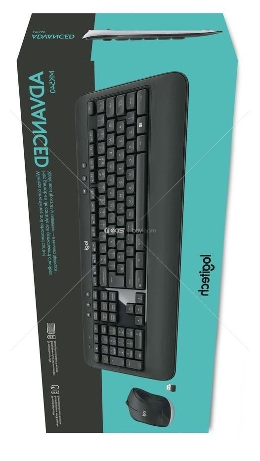 Logitech MK540 ADVANCED Kablosuz Türkçe Klavye Mouse Seti - Siyah