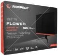 Rampage RM-421 FLOWER 23,8inç 144Hz LED 2*HDMI+DP TN Panel PC Flat Oyuncu Monitörü