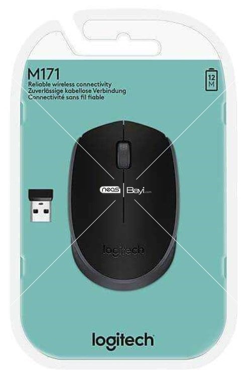 Logitech M171 Siyah Kablosuz Mouse