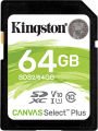 Kingston 64GB SDXC Canvas Select Plus Hafıza Kartı SDS2/64GB