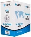 S-link SL-CAT608 305m Gri Utp CAT6 Kablo