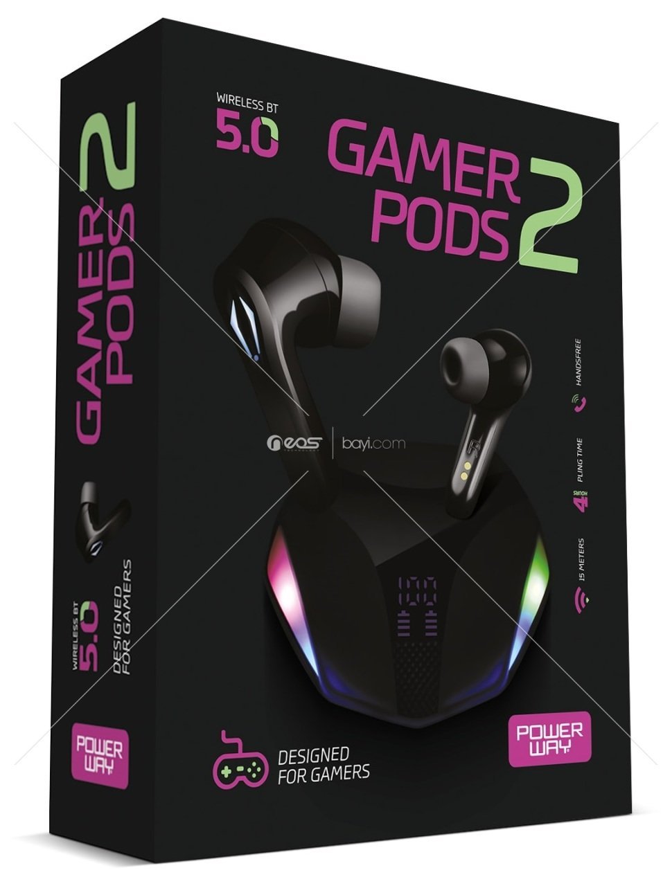 Powerway Smart Techno Btx23 Gamer Pods 2 Yeni Nesil Oyuncu Bluetooth Kulaklık