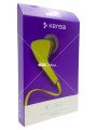 K168 Microphone Super Bass+Tiz Sport Headset Yellow