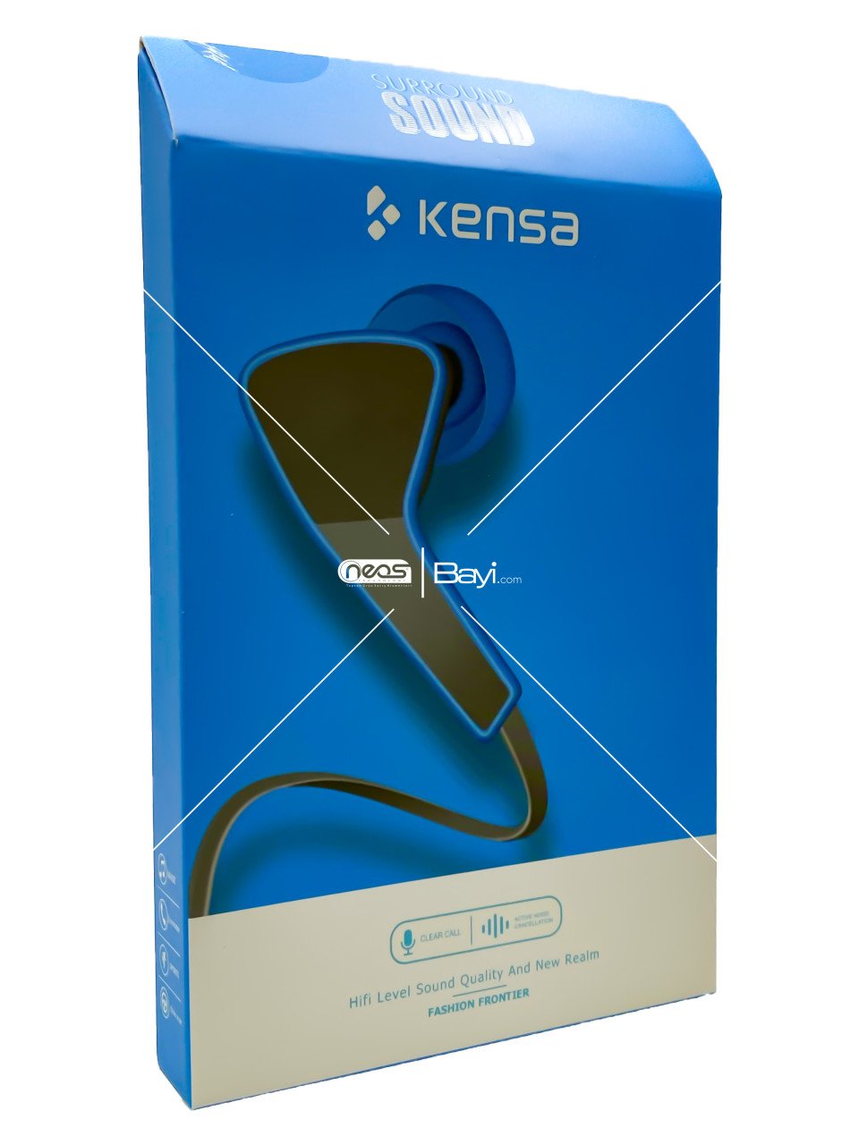 K168 Microphone Super Bass+Tiz Sport Headset Blue