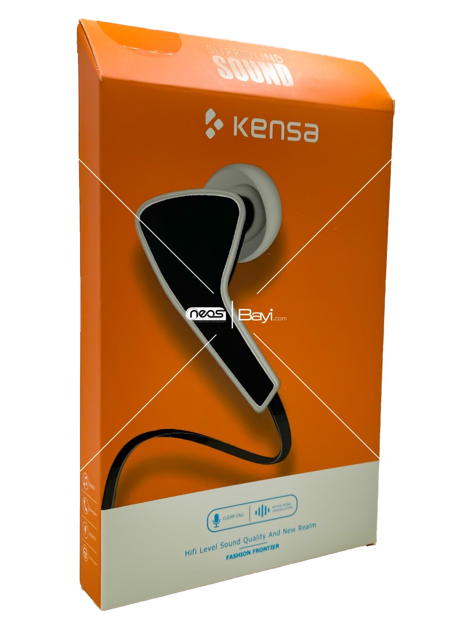 K168 Microphone Super Bass+Tiz Sport Headset Orange