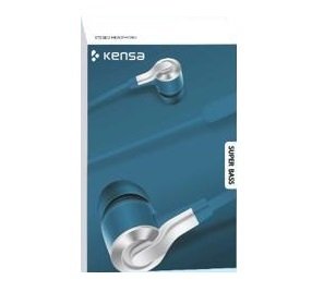 K164 Microphone Super Bass+Tiz Sport Headset Blue