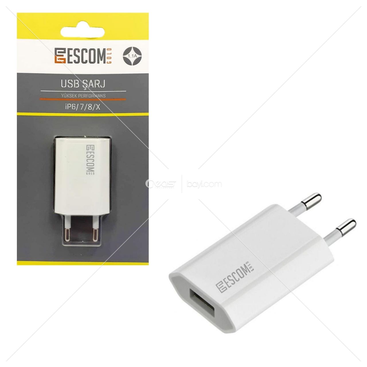 Escom İP6/7/8/X Usb Başlık