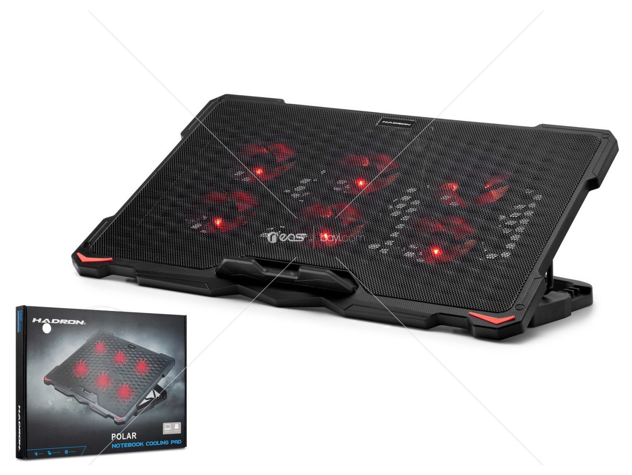 HADRON POLAR(2013) NOTEBOOK SOĞUTUCU LEDLİ 6 FANLI