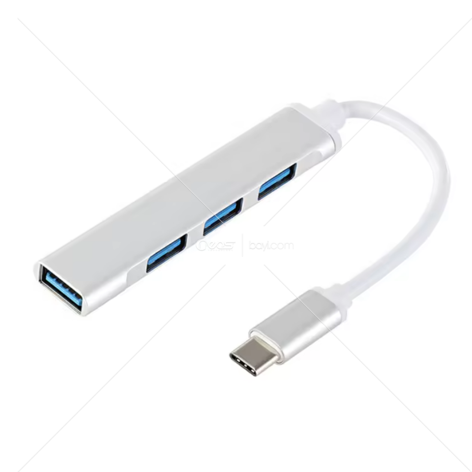 Kensa USB TYPE-C HUB Premium Metallic Series 1 X4 USB HUB
