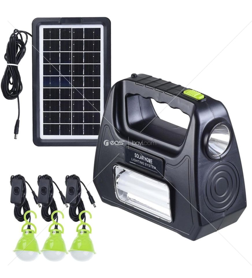 Dat Dt-9015 Solar Kamp Lambası Acil Durum Işığı Şarjlı