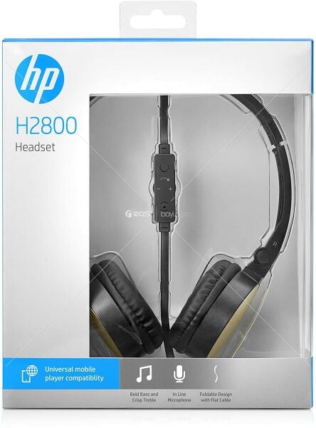 HP H2800 Original Wired 3.5mm Stereo Headset / Headphones with mic