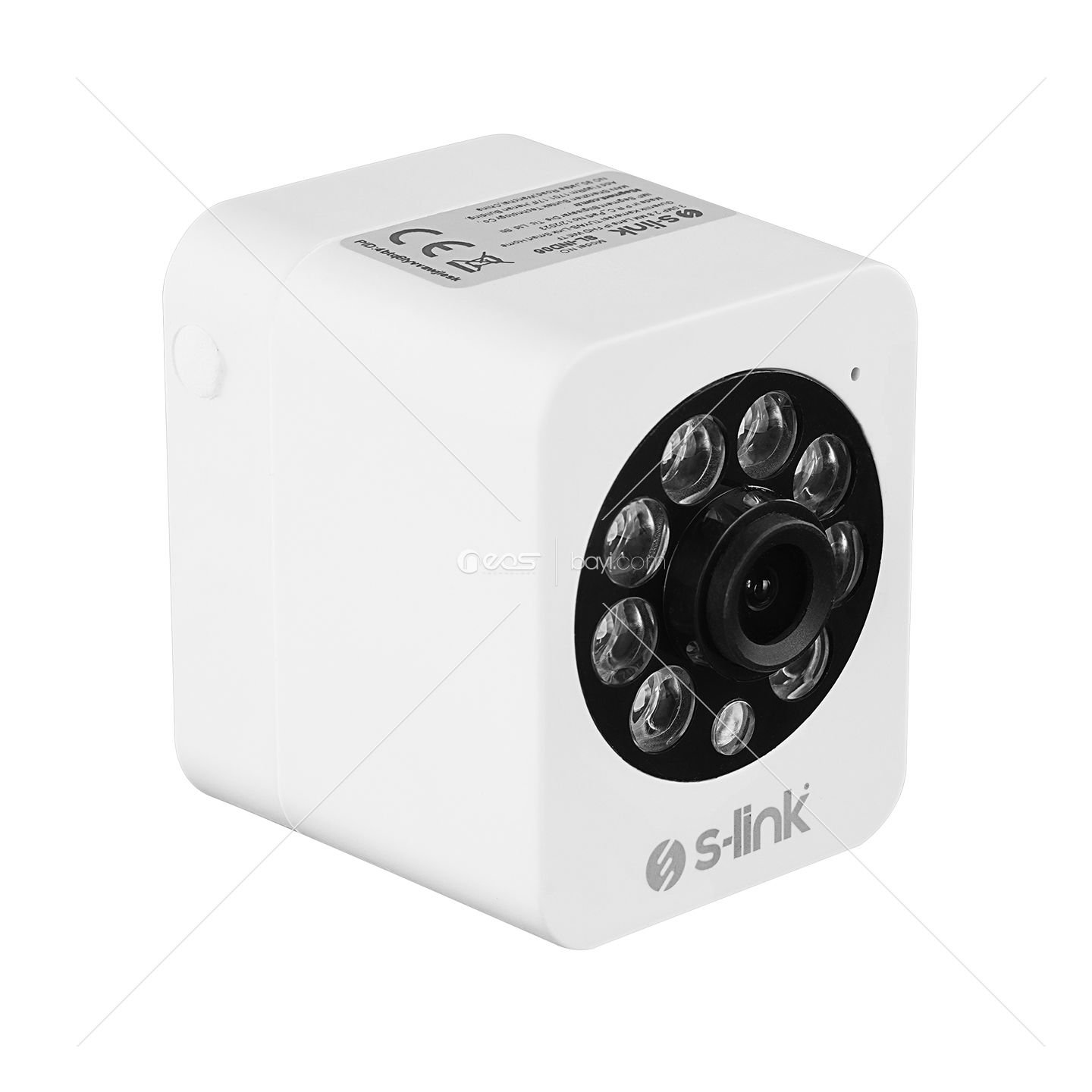 S-link SL-IND06 3.0 MP IP Smart Full HD Lens 2.8mm DUAL BAND Wifi Network TF Card Type-C Güvenlik Bebek Kamerası Tuya
