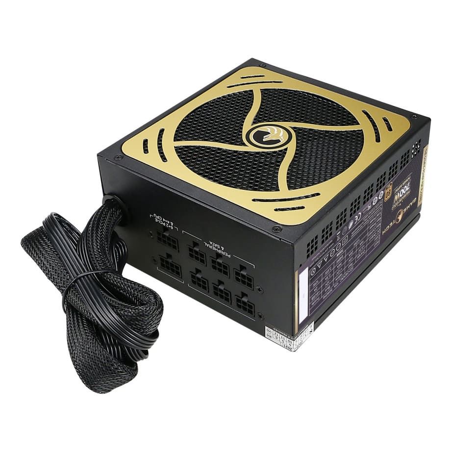 Gametech 700w Modüler Power Supply 14 cm Sessiz 80 Plus Bronze Güç Kaynağı