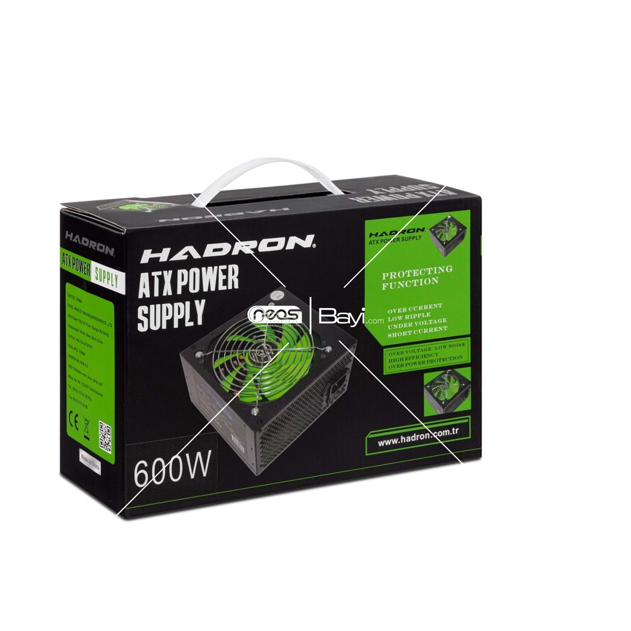 HADRON HD413 POWER SUPPLY 600W KUTULU