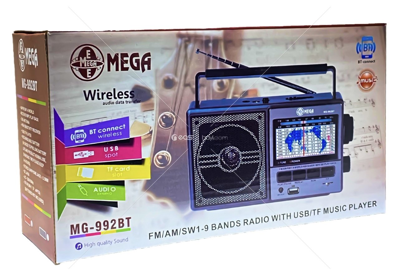 Mega MG-992BT Radio BT